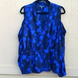 Women's cold shoulder blouse